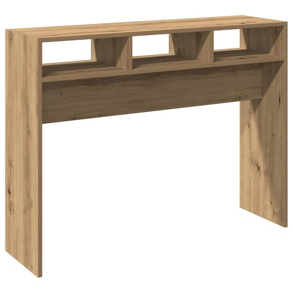 vidaXL Konsolentisch Artisan-Eiche 105x30x80 cm Holzwerkstoff