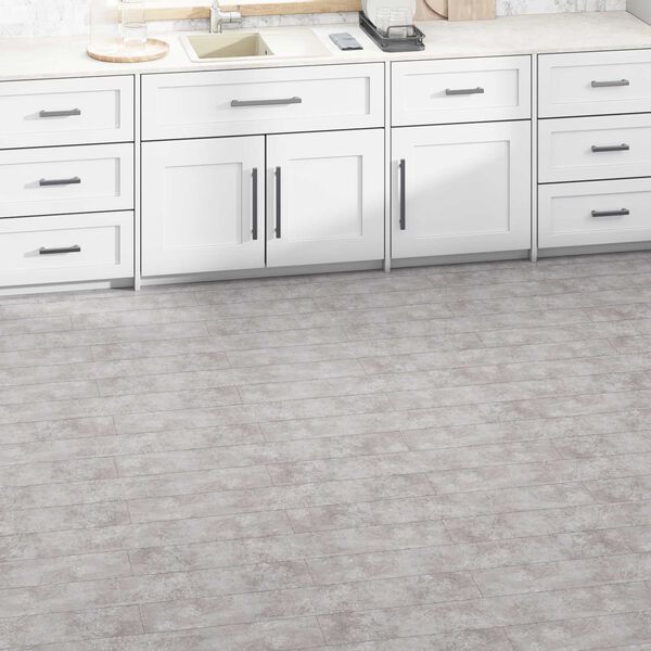 vidaXL Bodenplanken 36 pcs Erdgrau 5,02 m&sup2; PVC