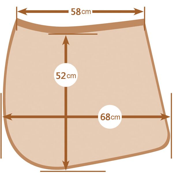 Kerbl Mehrzweck-Satteldecke Laguna Vollst&auml;ndig Rot 328642