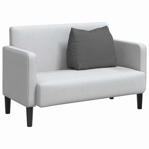 vidaXL R&uuml;ckenkissen Dunkelgrau 60 x 20 x 50 cm Stoff