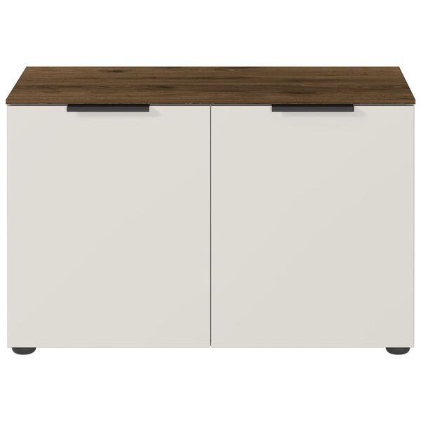 Germania Schuhbank GW-California 40x75x48 cm Kaschmir und Walnuss