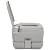 vidaXL Tragbare Campingtoilette mit Waschbecken