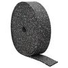 vidaXL Gummi-Granulat-Rolle Schwarz 2000 x 12 x 0,6 cm Gummi
