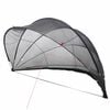 vidaXL Pool-Dome Schwarz 430 x 430 x 210 cm