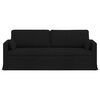 vidaXL Sofa Schwarz Gesamtabmessungen: 198 x 78 x 80 cm (B x T x H)