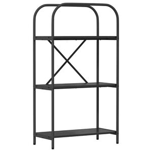 vidaXL B&uuml;cherregal 3 Ebenen 60 x 30 x 109 cm Holzwerkstoff