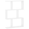 vidaXL Wandregal Wei&szlig; 72 x 17 x 105 cm Holzwerkstoff
