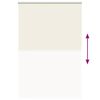 vidaXL Verdunkelungsrollo Cremewei&szlig; 155x210cm Stoffbreite 151,6cm