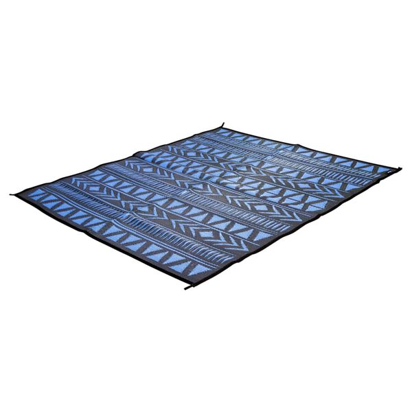 Bo-Camp Outdoor-Teppich Chill mat Oxomo 2,7x3,5 m XL Blau