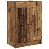 vidaXL Unter dem Waschbecken Badschrank Altholz 56 x 37,5 x 81 cm