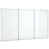 vidaXL Magnetisches Whiteboard Klappbar 150x100x1,7 cm Aluminium