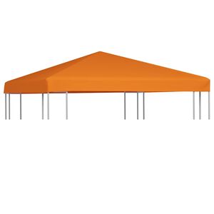 vidaXL Pavillondach 310 g/m&sup2; 3x3 m Orange