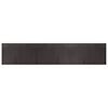 vidaXL Teppich Rechteckig Dunkelbraun 60x300 cm Bambus