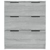 vidaXL Sideboard Grau Sonoma 60x30x70 cm Holzwerkstoff