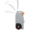 vidaXL Camping-Wassertank mit Rollen 25 L Grau