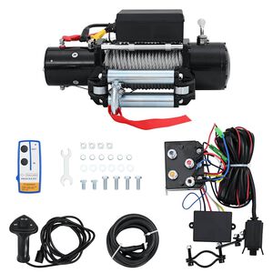 vidaXL Elektrische Seilwinde 12 V 5909 kg