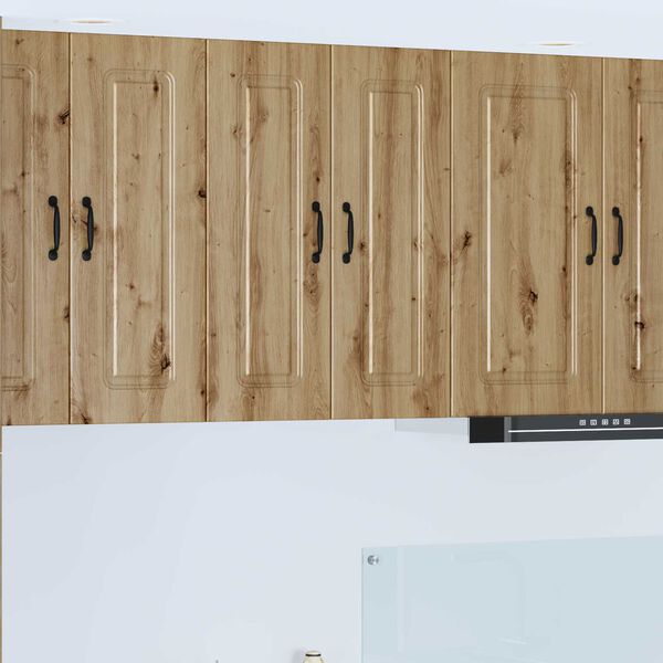 vidaXL K&uuml;chenschrank Kalmar 2 pcs Artisan-Eiche 30 x 31 x 80 cm