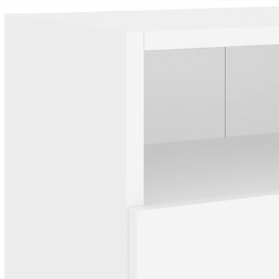 vidaXL TV-Wandschrank Weiß 100x30x30 cm Holzwerkstoff
