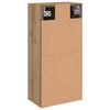 vidaXL Wand-Badschrank Artisan-Eiche 32x20x67 cm