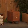 vidaXL Gartenofen 35x50x60 cm Cortenstahl