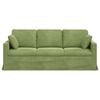 vidaXL Sofa Hellgr&uuml;n Gesamtabmessungen: 198 x 78 x 80 cm (B x T x H)