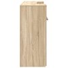 vidaXL Empfangstheke Sonoma-Eiche 200x50x103,5 cm Holzwerkstoff