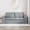 vidaXL Sofa Hellgrau Gesamtabmessungen: 182 x 80 x 82 cm (B x T x H)