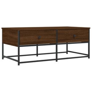 vidaXL Couchtisch Braun Eichen-Optik 100x51x40 cm Holzwerkstoff