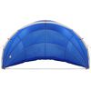 vidaXL Pool-Dome Blau 500 x 500 x 236 cm