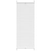 vidaXL Plissee Faltrollo Rollo Plisseerollo 40x150cm Wei&szlig;