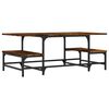 vidaXL Couchtisch R&auml;uchereiche 100x50,5x40 cm Holzwerkstoff