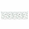 vidaXL Bankpolster Blatt Blattdesign 150 x 50 x 3 cm Oxford-Stoff