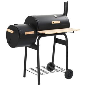 vidaXL Klassischer Holzkohlegrill Barbecue Smoker
