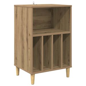 vidaXL Plattenspielerst&auml;nder Artisan-Eiche 47 x 39,5 x 74,5 cm
