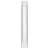 vidaXL Gabione mit Hochbogen 200x30x200/220 cm Verzinktes Eisen