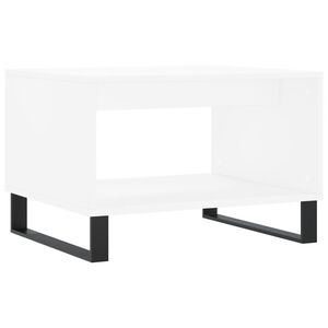 vidaXL Couchtisch Wei&szlig; 60x50x40 cm Holzwerkstoff