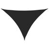vidaXL Sonnensegel Schwarz 7x5x5 m 100% Polyester Oxford