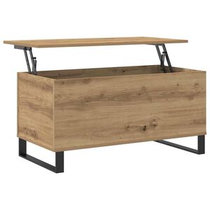 vidaXL Couchtisch Artisan-Eiche 90x44,5x45 cm Holzwerkstoff