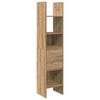 vidaXL B&uuml;cherregal Artisan-Eiche 40 x 35 x 180 cm Holzwerkstoff