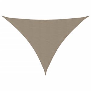 vidaXL Sonnensegel Oxford-Gewebe Dreieckig 2,5x2,5x3,5 m Taupe