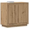 vidaXL Sideboard Artisan-Eiche 80 x 40 x 75 cm Holzwerkstoff