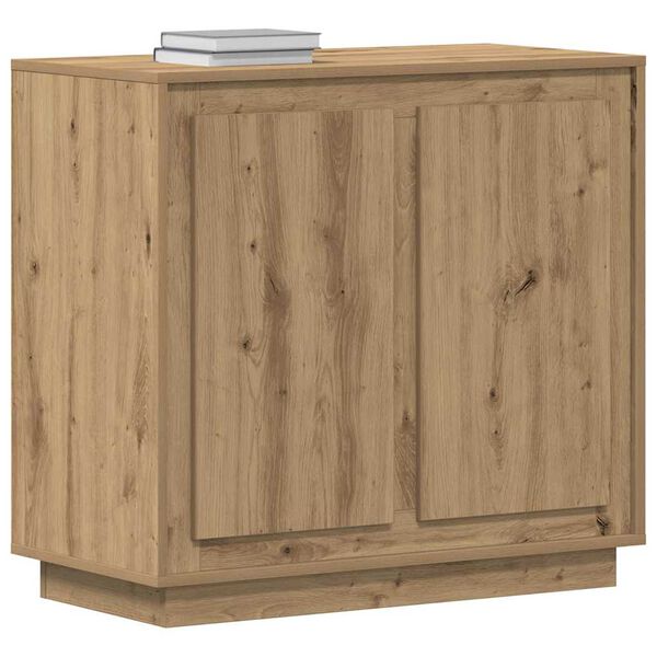vidaXL Sideboard Artisan-Eiche 80 x 40 x 75 cm Holzwerkstoff