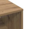 vidaXL Couchtisch Artisan-Eiche 60 x 50 x 40 cm Holzwerkstoff