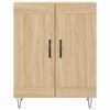 vidaXL Highboard Sonoma-Eiche 69,5x34x180 cm Holzwerkstoff