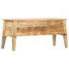 vidaXL Aufbewahrungstruhe 99 x 35 x 48 cm Massivholz Mango