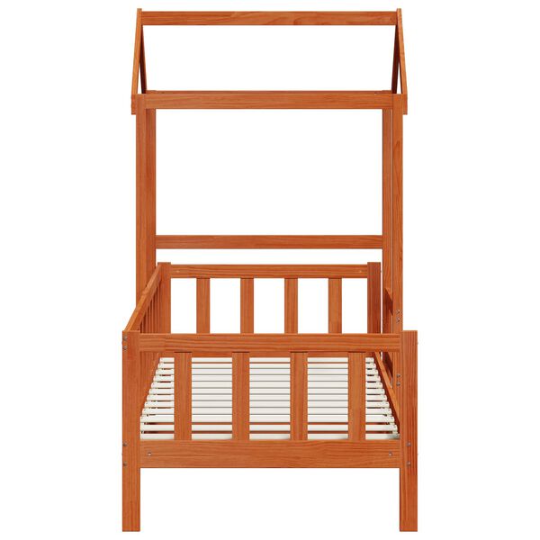 vidaXL Tagesbett Set 2 pcs Wachsbraun Massives Kiefernholz