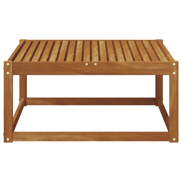 vidaXL Outdoor-Fu&szlig;hocker Massivholz Akazie Natur