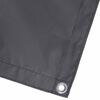 vidaXL Balkonsichtschutz Anthrazit 100 x 600 cm Oxford-Stoff