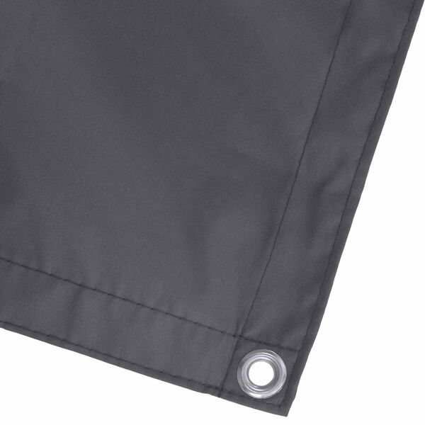 vidaXL Balkonsichtschutz Anthrazit 100 x 600 cm Oxford-Stoff