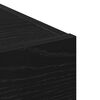 vidaXL Sideboard mit Schubladen Schwarz Eichen-Optik 50 x 42,5 x 93 cm